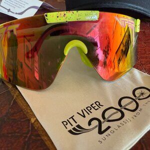 NEW PIT VIPER 2000 SUNGLASSES W/ CASE
